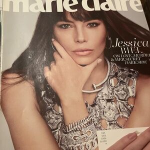 Marie Claire Jessica Biel Magazine
